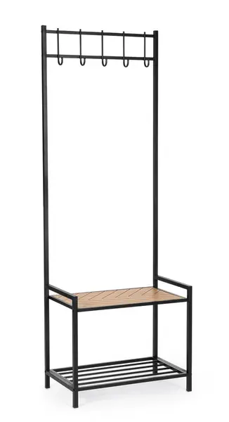 Cuier HALDOR H180 CM - Negru