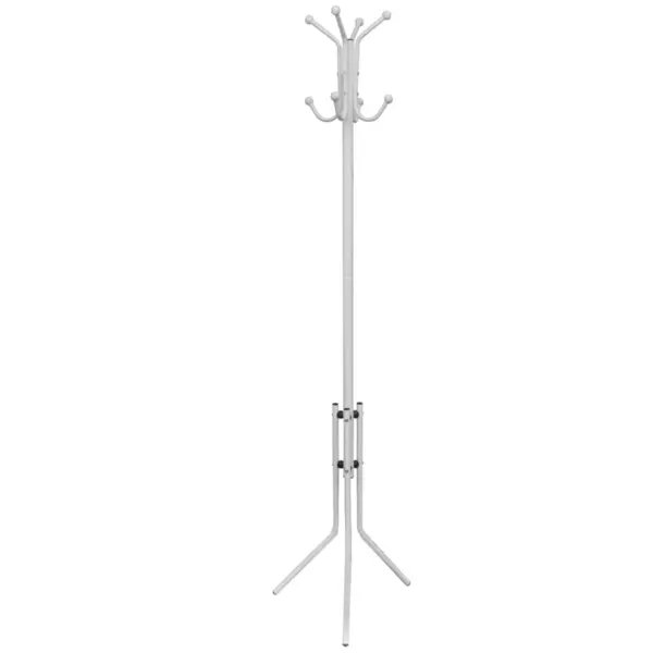 Cuier metal alb