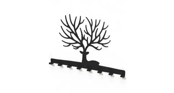 Cuier metalic CERB COPAC- model 3012 Negru