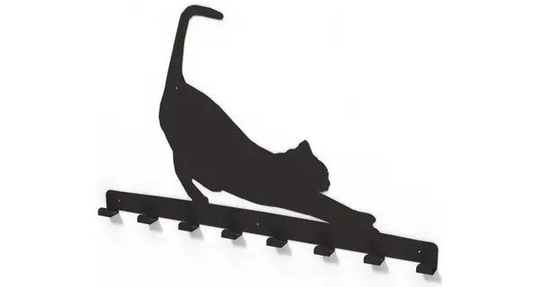 Cuier metalic PISICA-model 4011 Negru