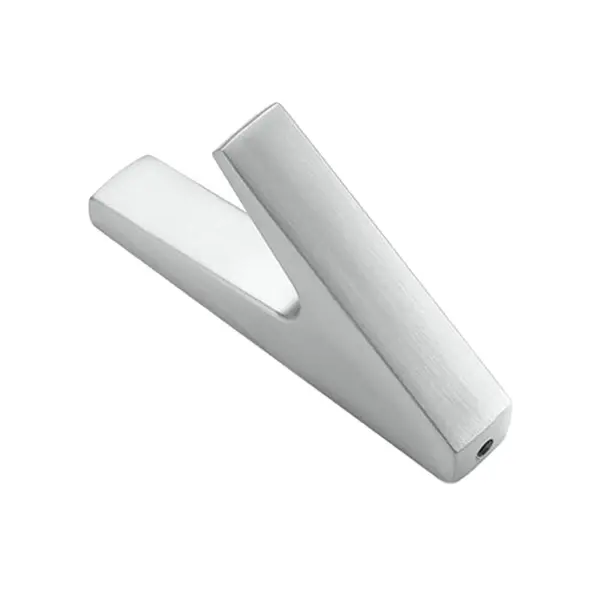 Cuier Model Calif, 1 Carlig, Finisaj Aluminiu