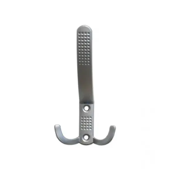 Cuier Model Noktali, 3 Carlige, Finisaj Aluminiu