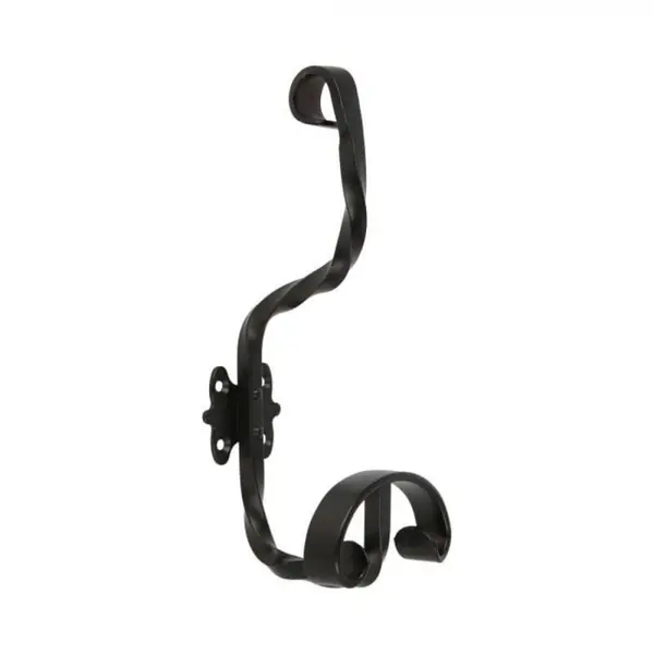 Cuier Model Soria, 2 Carlige, Finisaj Negru