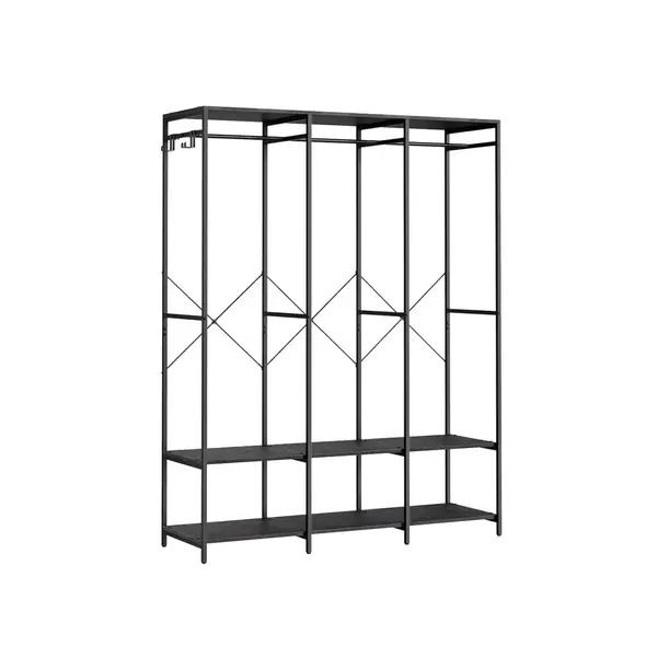 Cuier Songmics Negru 141x40x180 cm