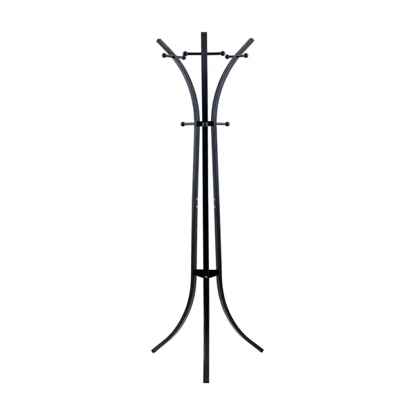 Cuier tip pom Zensine, Negru, 51x63x175 cm