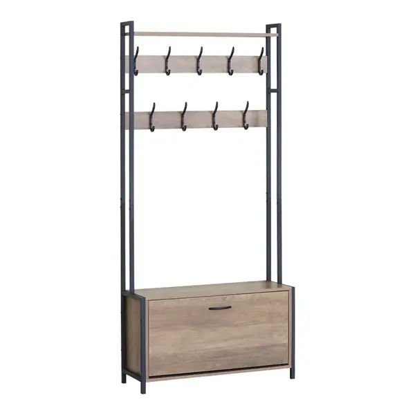 Cuier Ventoria Natural 84x30x182 cm
