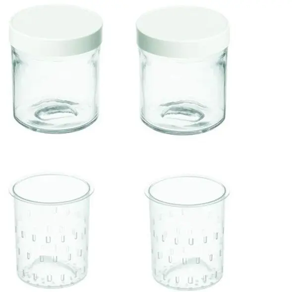 Cuisinart Set de doua recipiente pentru branza Cuisinart YM402E, 230ml