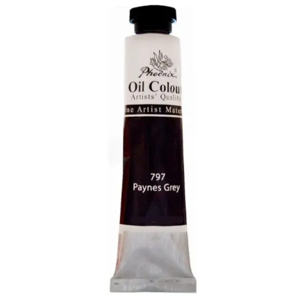 Culoare in Ulei Artist Phoenix, Paynes Grey, 50 ml