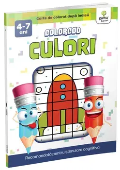 Culori. Carte de colorat dupa indicii/***