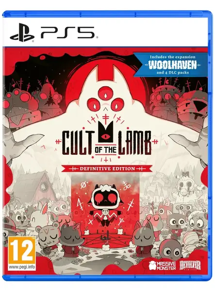 Cult Of The Lamb Definitive Edition PC|macOS|PlayStation 5|Xbox Series S/X|PlayStation 4|Nintendo Switch|Xbox One