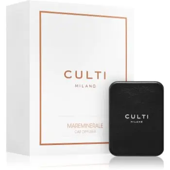 Culti Milano Car Diffuser Black Mareminerale parfum pentru masina + refill