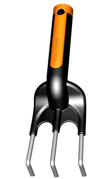 Cultivator Fiskars Premium, 300 mm, 140 g (Portocaliu/Negru)