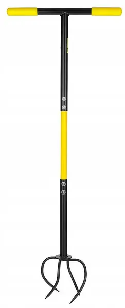 Cultivator manual Geko - G72076, Twist, 102 cm, 4 dinți