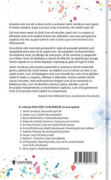 Cum sa educam copiii mici cu respect si blandete | Janet Lansbury
