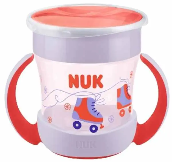 Cupa pentru copii NUK Evolution - Mini, 160 ml, pentru fete