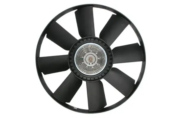 Cupla ventilator radiator (cu ventilator, 600mm, numar lame: 8) potrivit MERCEDES ATEGO, ATEGO 2, UNIMOG OM900.911-OM924.935 01.98-