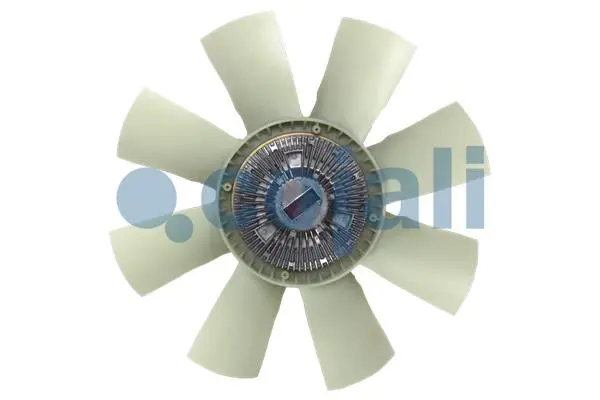 Cupla ventilator radiator (cu ventilator, 650mm, numar lame: 11) potrivit VOLVO FL II D7E240-D7F340 05.06-