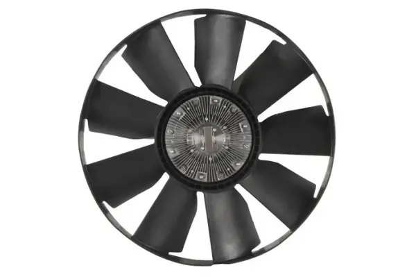Cupla ventilator radiator (cu ventilator, 704mm, numar lame: 9) potrivit IVECO EUROSTAR, EUROTECH MH, EUROTECH MP, EUROTECH MT, EUROTRAKKER, STRALIS I, TRAKKER I 8210.42K(TCA)-F3BE3681D 01.92-