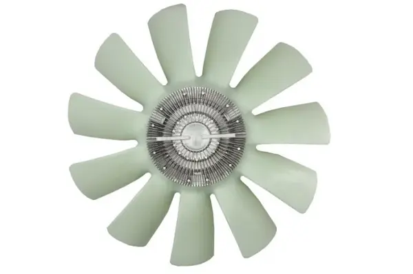 Cupla ventilator radiator (cu ventilator, 750mm, numar lame: 11, numar pini: 6) EURO 6 potrivit RVI T; VOLVO FH, FH II D13A400-G13C420 09.05-