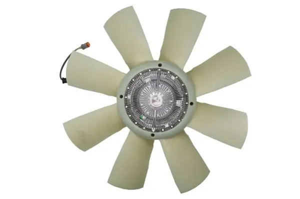 Cupla ventilator radiator (cu ventilator, 750mm, numar lame: 8, numar pini: 6) potrivit SCANIA G I, P I, R I, T; VW WORKER DC09.108-DT16.08 01.03-
