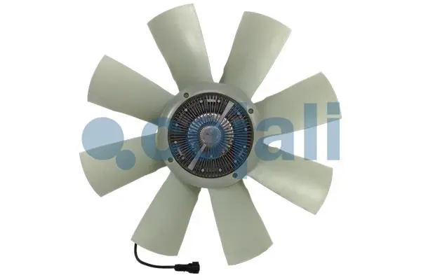 Cupla ventilator radiator (cu ventilator, 750mm, numar lame: 8, numar pini: 5 7) potrivit VOLVO FH, FH12, FH16 D12D500-D16G540 09.01-