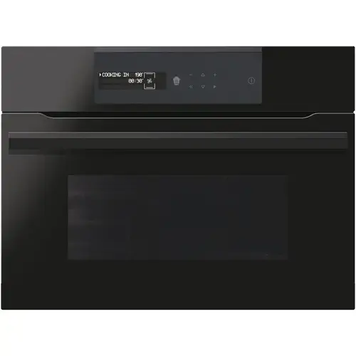 Cuptor compact incorporabil Haier HWO45NM6SXB1, Electric, 34 l, Curatare hidrolitica, Grill, Interfata I-Message (Negru)