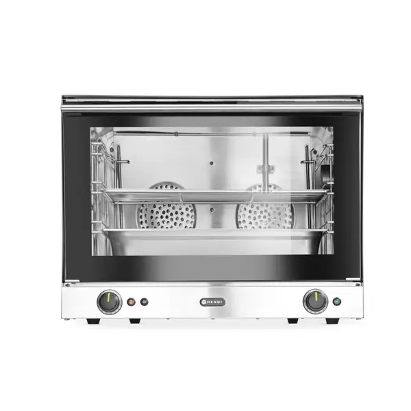 Cuptor cu convectie si umidificare H100S, Hendi, GN 1/1, 230V/3500W, 699x608x(H)550mm