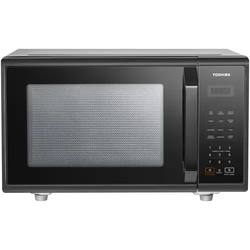 Cuptor cu microunde digital Toshiba, 23 L, 8 programe, 11 trepte putere, membrana Touch, 750-800 W (Negru)