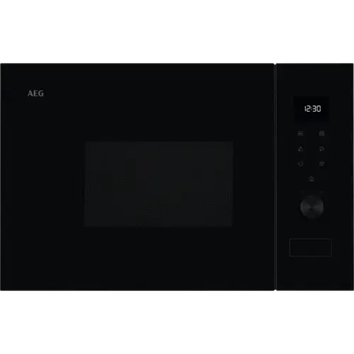 Cuptor cu microunde incorporabil AEG OS5MG20EB, 20 l, 800 W, Putere grill 1000 W, Afisaj digital, Timer electronic (Negru)