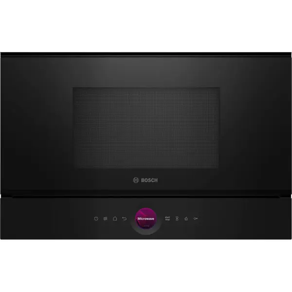 Cuptor cu microunde incorporabil Bosch BFL7221B1, 21 L, AutoPilot 7, Tehnologie Magnetron Inverter, 900 W