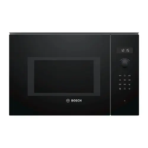 Cuptor cu microunde incorporabil Bosch Serie 6 BEL554MB0, 25L, 900W (Negru/Inox)