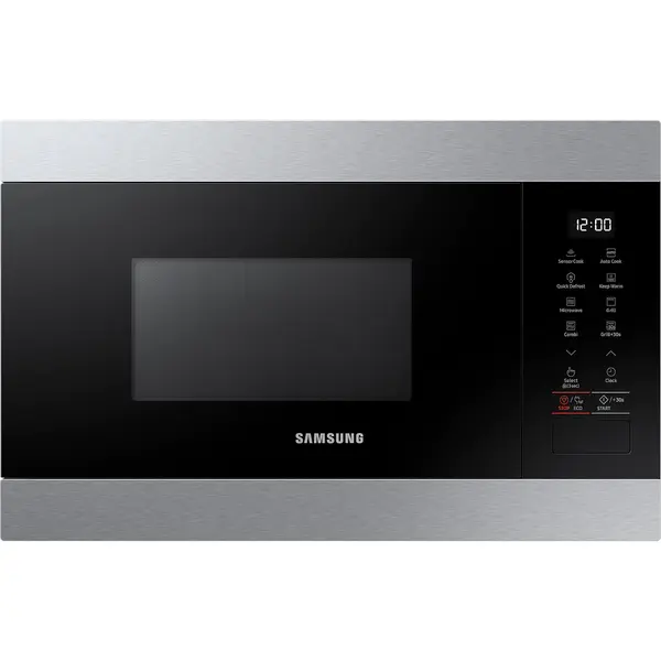 Cuptor cu microunde incorporabil Samsung MG22M8274AT/E2, 22 l, 850 W, Grill, Dezghetare rapida, Pastrare la cald, Afisaj LED, Mod Eco