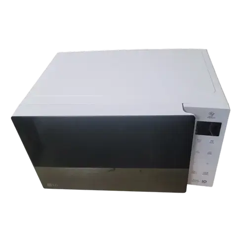 Cuptor cu microunde LG MS23NECBW, 23 L, 1000 W, Functie Dezghetare (Alb)