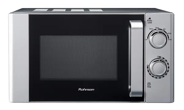 Cuptor cu microunde Rohnson - R-2037, 700W, 20 l, argentiu