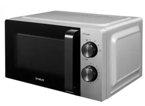 Cuptor cu microunde Samus SMC-20MS1, 20 L, 700 W (Argintiu)