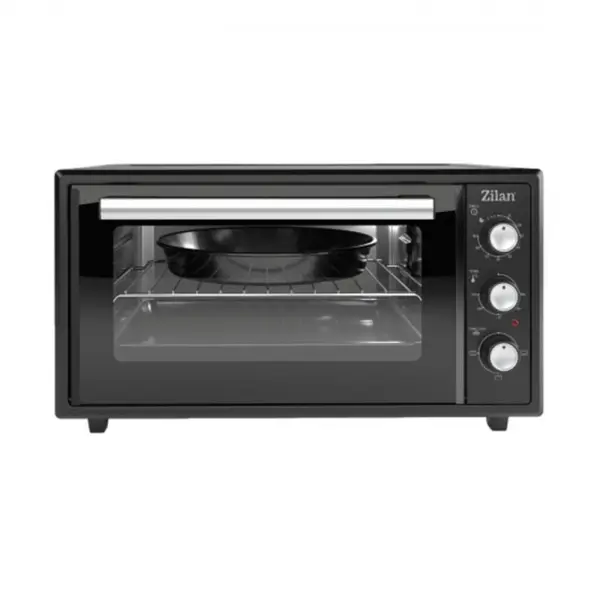 Cuptor Electric, 2000W, Capacitate 45 l, 3 Trepte Putere, Negru, Model ZLN5649, Zilan