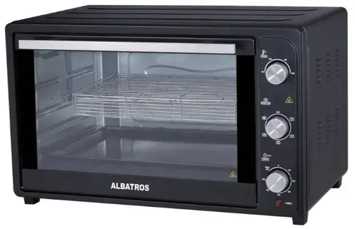 Cuptor electric Albatros A72BRCL2, 72 L, 2200 W (Negru)