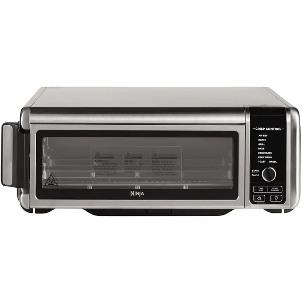 Cuptor electric multifunctional Ninja Foodi 8in1 SP101EU, 2400 W, 10 l, 8 functii de gatit, Termostat reglabil, Negru/Argintiu