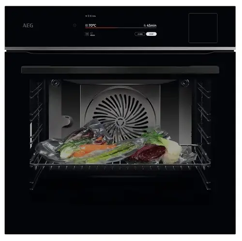 Cuptor incorporabil AEG TP9SB831AB, Electric, SteamPro, Autocuratare cu abur, 70 l, Clasa A++, Wi-Fi (Negru)