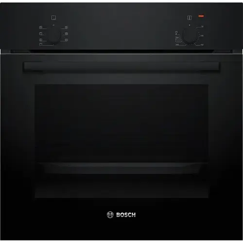 Cuptor incorporabil Bosch HBF010BA1, 66 L, Clasa A, 5 moduri incalzire, 3300 W, 60 cm (Negru)