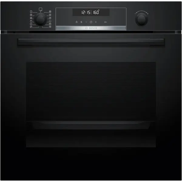 Cuptor incorporabil Bosch HBG578BB3, Autocuratare pirolitica, 71 l, AutoPilot, Functie Air Fry, Negru, Clasa A+