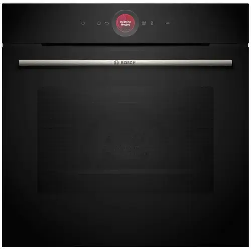 Cuptor incorporabil Bosch HBG7541B1, Electric, 71 l, Multifunctional, 14 functii , Home Connect, Grill, Air Fry, Autocuratare EcoClean Direct, Clasa A+, Negru