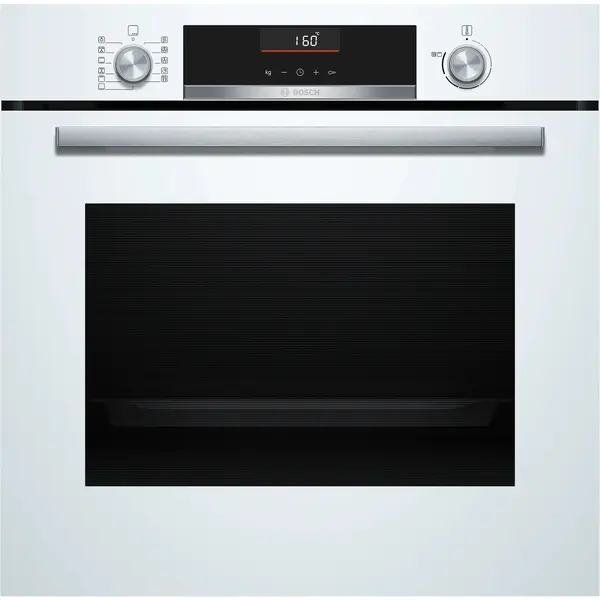 Cuptor incorporabil Bosch Seria 6 HBG536EW4, 71 l, Clasa A+, 10 programe, Functie Air Fry, Control electronic, AutoPilot, Alb