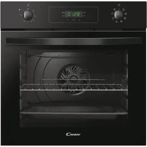 Cuptor incorporabil Candy FIDC N665, Electric, Curatare Catalitica, 65 L, Display (Negru)