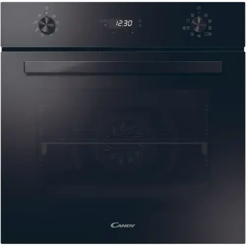 Cuptor incorporabil Candy FMBC A896S E0, Electric, 70 l, Autocuratare pirolitica, Steam, conectivitate WiFi/ hOn app, Display touch control, Soft close, Clasa A (Negru)