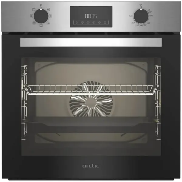 Cuptor incorporabil electric Arctic ARVIE1130XM, 71 l, 6 functii de gatire, 2.4 kW, Timer Digital, Culoare Inox, Clasa A