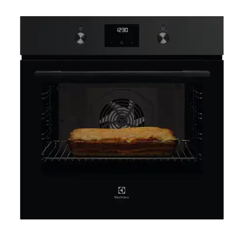 Cuptor incorporabil Electrolux SurroundCook, 72 L, Clasa A, Curatare Catalitica, Timer, Grill (Negru)