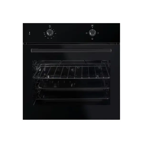 Cuptor incorporabil FLORIA ZLN-1857 cu lumina interioara, temperatura reglabila, 3 metode de incalzire, incorporabil, putere 1600W, Negru