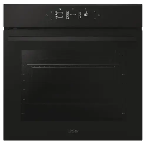 Cuptor incorporabil Haier H6 ID46G3YTB, 78 l, Pirolitic + Hidrolitic, 20 functii, WiFi, Bionicook, Clasa A++ (Negru)