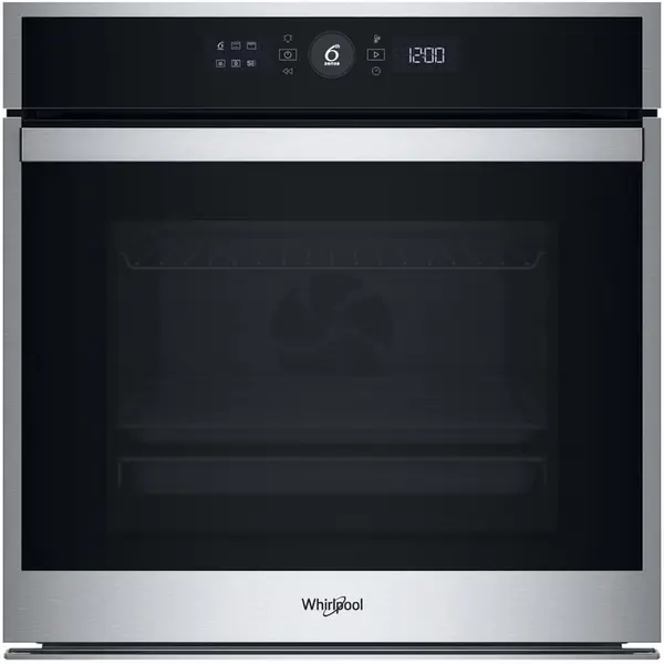Cuptor incorporabil Whirlpool WOI4S8CM1SXA, Electric, Autocuratare catalitica, 73 l, Clasa A+, 6th Sense, Culoare Inox